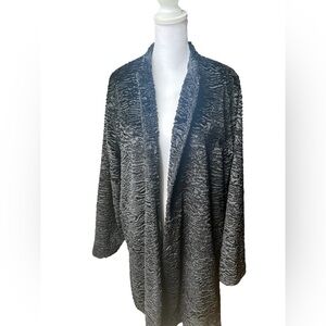 Chico’s faux fur lamb jacket